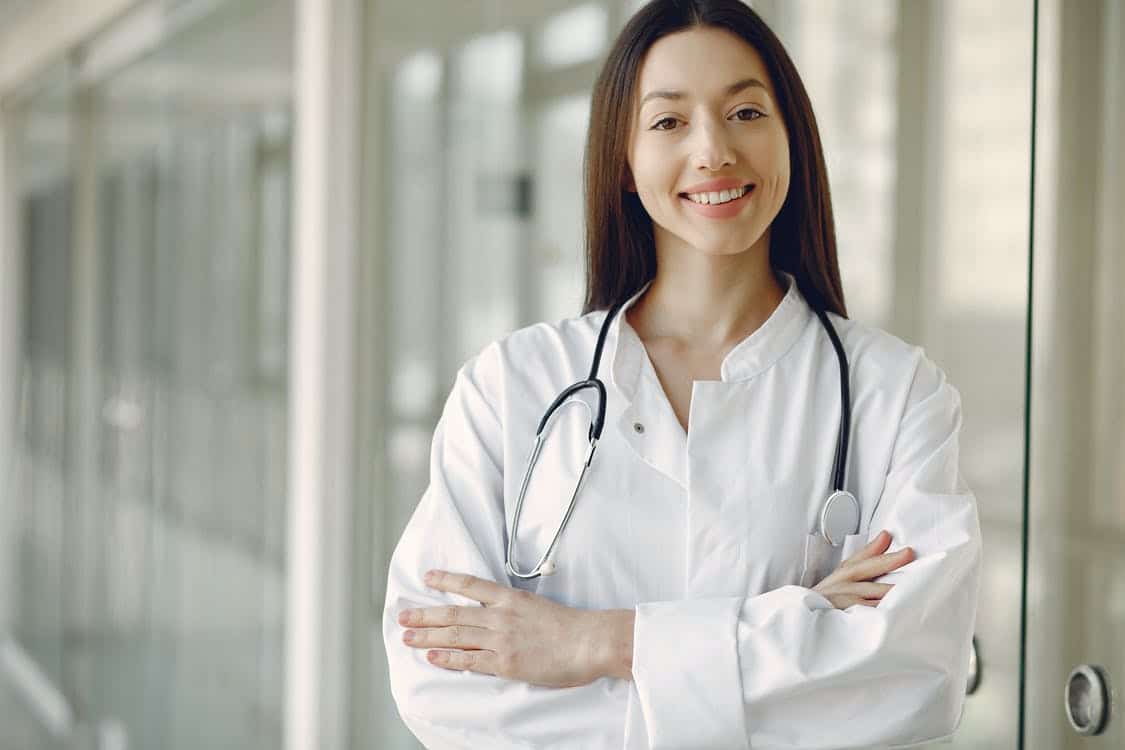 SEO services for doctors female doctor