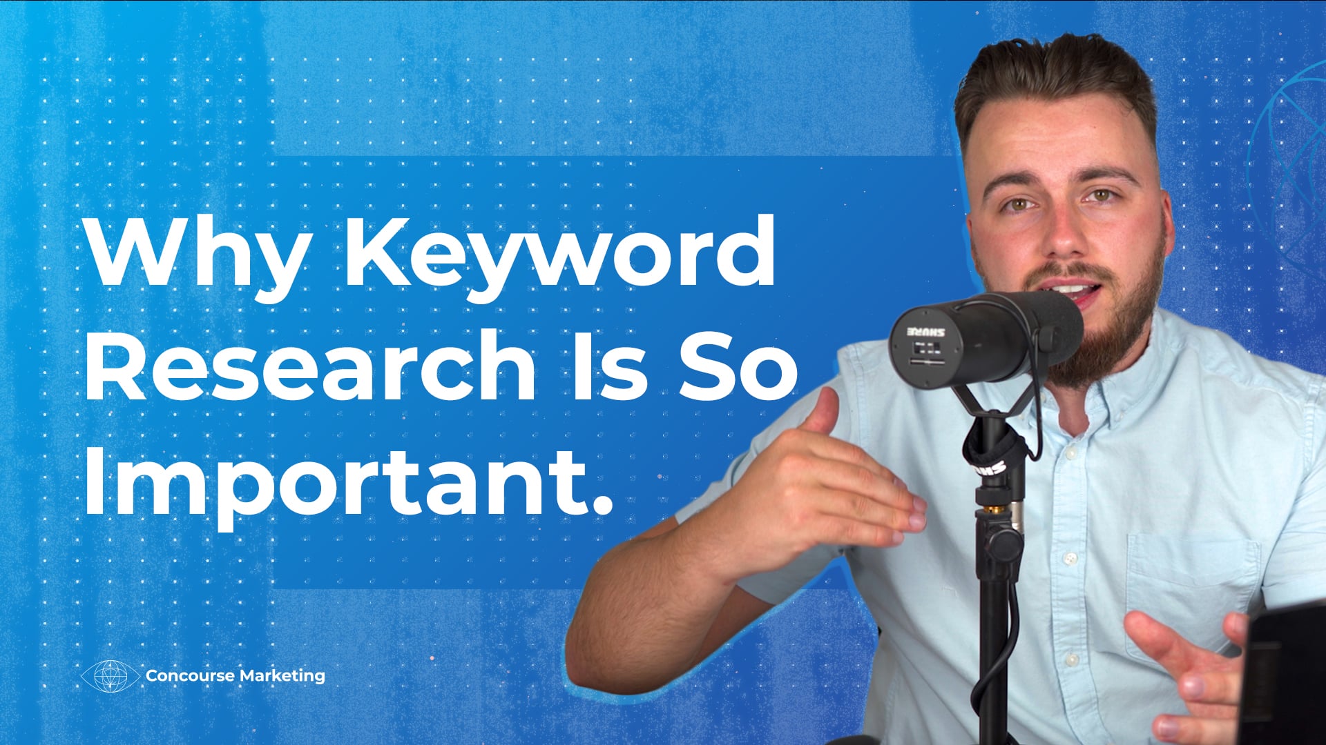 why keyword research is so important video thumbnail.